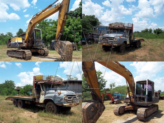 ขาย PC120-3 พร้อมเทลร์เลอร์หัวยาวพลาเดียว เครื่อง 165 แรง เทอร์โบ