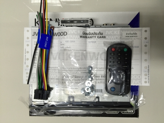 ขายวิทยุ 1 DIN KENWOOD KDC-220UI เล่น MP3/USB/AUX
