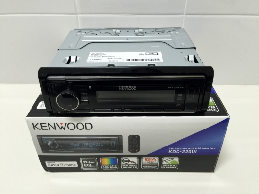 ขายวิทยุ 1 DIN KENWOOD KDC-220UI เล่น MP3/USB/AUX