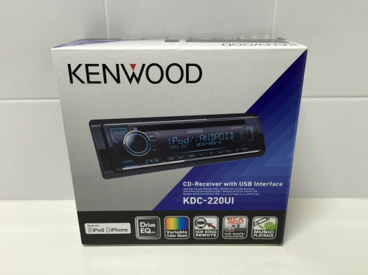 ขายวิทยุ 1 DIN KENWOOD KDC-220UI เล่น MP3/USB/AUX