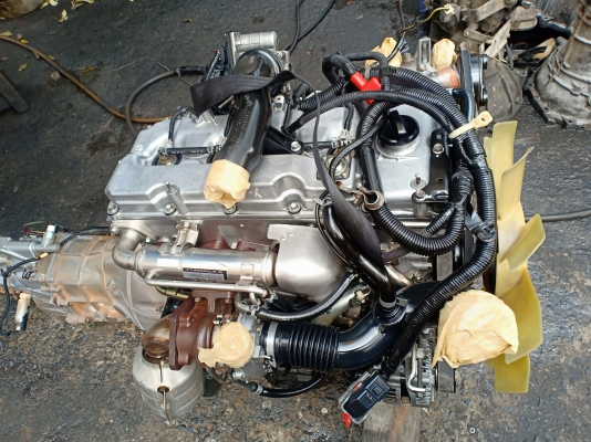 เครื่ิงยนต์อิซุสุ ดีแมคคอมมอนเรล 4JK1 เครื่องดีรับประกัน