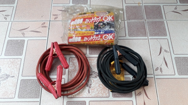 สายพ่วงแบตเตอรี่รถยนต์ SEIWA มือสองจากญี่ปุ่น ยาว3.5เมตร