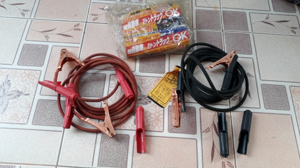 สายพ่วงแบตเตอรี่รถยนต์ SEIWA มือสองจากญี่ปุ่น ยาว3.5เมตร
