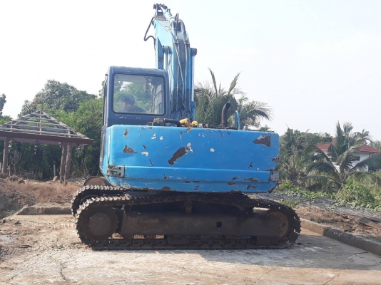 Kobelco SK 100 mark 3 ไฟฟ้าตัด เครื่องดี ปั๊มแรง ตัวเดินเดิมเงียบ เอวแน่น ใบแทรก 50 cm โซ่/ใบหนา เอกสารสัญญาซื้อขาย