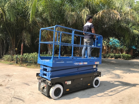 ขายรถกระเช้า AICHI SV06B ไฟฟ้า สูง6เมตร สวยเดิมจากญี่ปุ่นยังไม่เคยใช้ในไทย 95,000เท่านั้น