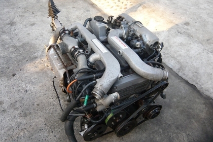 ขายเครื่องยนต์เบนซินหัวฉีดเทอร์โบขับหลัง Toyota1G