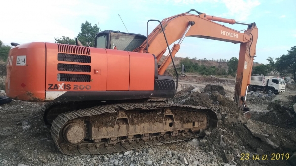 มีVDOขายแบคโฮ HITACHI ZX200-5G เอกสสารใบแจ้งจำหน่าย ราคา 1,350,000
