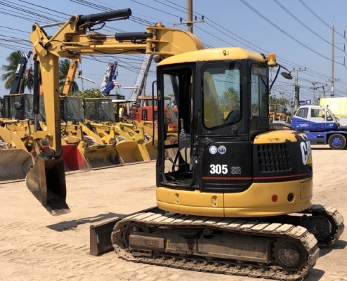 ขายรถขุด CAT 305SR คอนโทรลสั้น ปั๊มนิ้ว นำเข้าเองจากญี่ปุ่น สภาพสวยพร้อมใช้ มีVDOการทำงานครับ