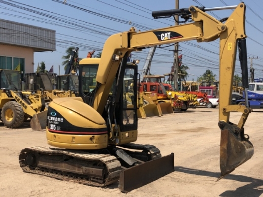 ขายรถขุด CAT 305SR คอนโทรลสั้น ปั๊มนิ้ว นำเข้าเองจากญี่ปุ่น สภาพสวยพร้อมใช้ มีVDOการทำงานครับ