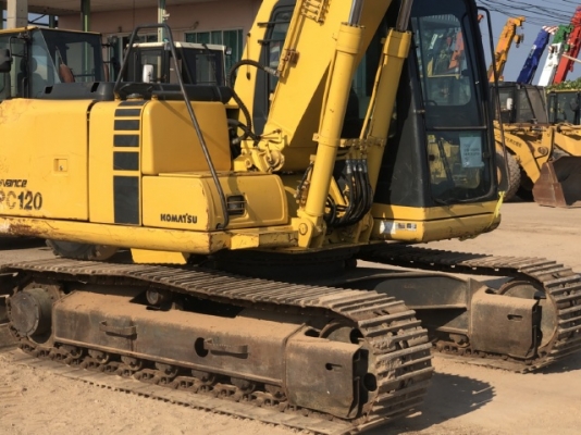 ขายรถขุด KOMATSU PC120-6E ลายหัวกระแทก นำเข้าเองจากญี่ปุ่น สภาพสวยพร้อมใช้ มีVDOการทำงานครับ ขายรถขุด KOMATSU PC120-6E ลายหัวกระแทก นำเข้าเองจากญี่ปุ่น สภาพสวยพร้อมใช้ มีVDOการทำงานครับ