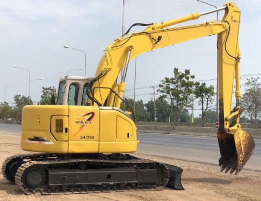 ขายรถขุด SUMITOMO SH125X-3 อาร์มยาวพิเศษ นำเข้าเองจากญี่ปุ่น สภาพสวยพร้อมใช้ มีVDOการทำงานครับ