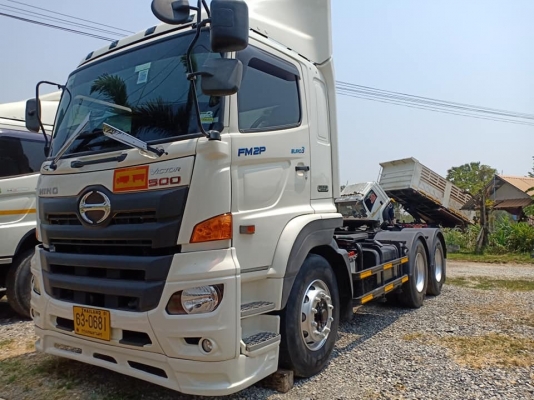 Hino Victor 380 แรง ปี 59 รถสวยพร้อมใช้งาน ทะเบียนพร้อม