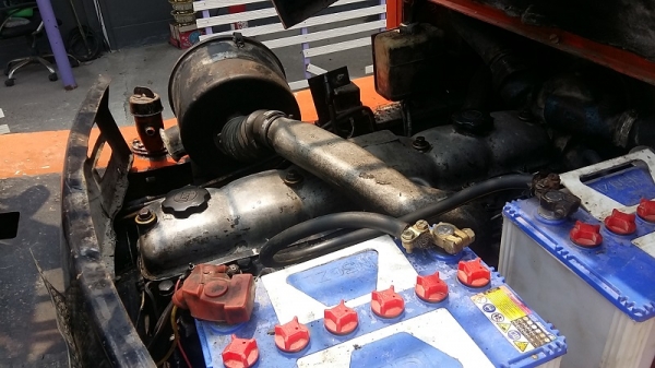 รถยกฟอร์คลิฟท์ Forklift 4.0 ตัน TOYOTA  ดีเซล เกียร์ครัชท์