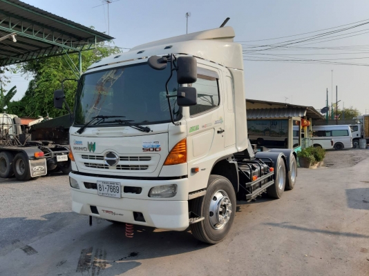 หัวลาก2เพลา Hino500-344 ปี54 รถเดิมๆ บาง เครื่องดี ใมล์วิ่ง337634ก.ม.สวยพร้อมใช้