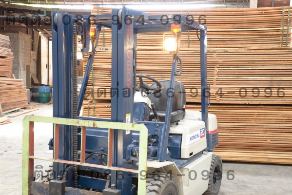 รถยก รถโฟล์คลิฟท์ Forklift นำเข้าญี่ปุ่น 2 ตัน ยกสูง 3 ม. เครื่องเบนซิน เกียร์ออโต้ ยี่ห้อ KOMATSU ร