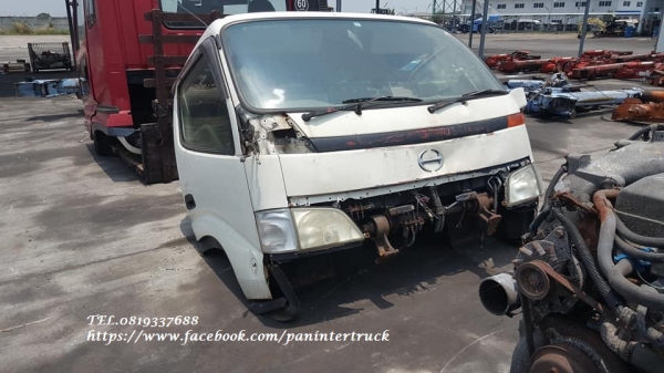 SALE*FROM JAPAN*ลดกระหน่ำ ขายถูกสุดๆ หัวเก๋งไซค์ 6 ล้อกลาง /CABIN HINO DUTRO(ดูโทร่) (รุ่นยกหัวได้) ราคา:49,900 บาท เท่านั้น!!