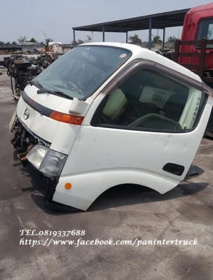 SALE*FROM JAPAN*ลดกระหน่ำ ขายถูกสุดๆ หัวเก๋งไซค์ 6 ล้อกลาง /CABIN HINO DUTRO(ดูโทร่) (รุ่นยกหัวได้) ราคา:49,900 บาท เท่านั้น!!