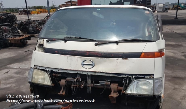 SALE*FROM JAPAN*ลดกระหน่ำ ขายถูกสุดๆ หัวเก๋งไซค์ 6 ล้อกลาง /CABIN HINO DUTRO(ดูโทร่) (รุ่นยกหัวได้) ราคา:49,900 บาท เท่านั้น!!