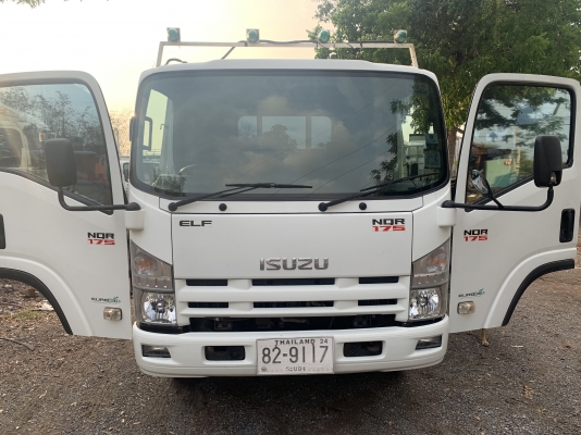 ขาย6ล้อNQR175แรงม้ายูโร3จดปี57 กระบะคาร์โก้ยาว5.60เมตร ไมล์น้อย42,000กม.เจ้าของมือแรกป้ายแดง