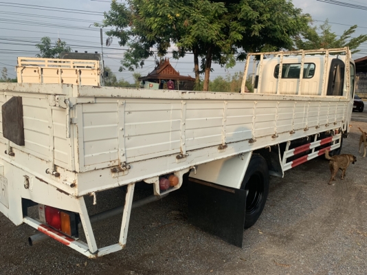 ขาย6ล้อNQR175แรงม้ายูโร3จดปี57 กระบะคาร์โก้ยาว5.60เมตร ไมล์น้อย42,000กม.เจ้าของมือแรกป้ายแดง
