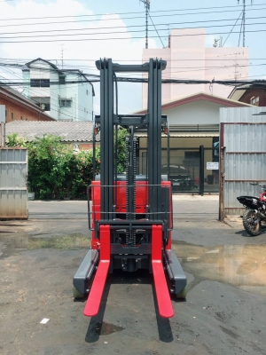 รถยกไฟฟ้ายืนขับนิชิยู รุ่นล่าสุด น้ำหนักยก 2 ตัน เสาสูง 6.50 เมตร