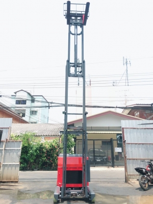 รถยกไฟฟ้ายืนขับนิชิยู รุ่นล่าสุด น้ำหนักยก 2 ตัน เสาสูง 6.50 เมตร