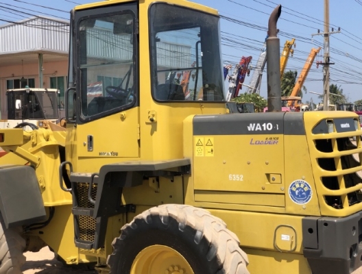 ขายรถตักล้อยาง KOMATSU WA100-3 นำเข้าเองจากญี่ปุ่น สภาพสวยพร้อมใช้ มีVDOการทำงานครับ