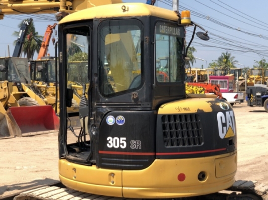 ขายรถขุด CAT 305SR คอนโทรลสั้น ปั๊มนิ้ว นำเข้าเองจากญี่ปุ่น สภาพสวยพร้อมใช้ มีVDOการทำงานครับ