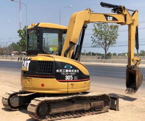 ขายรถขุด CAT 305SR คอนโทรลสั้น ปั๊มนิ้ว นำเข้าเองจากญี่ปุ่น สภาพสวยพร้อมใช้ มีVDOการทำงานครับ