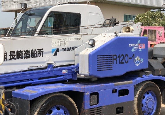ขายรถเครน TADANO GR120N-2 (ขนาด 12 ตัน) ปี 2008 นำเข้าเองจากญี่ปุ่น สภาพสวยพร้อมใช้ มีVDOการทำงานครั