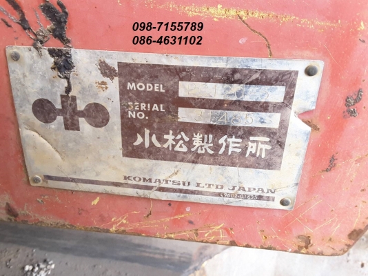 ขาย!! >>> Komatsu Pc120 รุ่น 5 รถสวย สภาพพร้อมใช้งาน คอนโทรนสั้น <<< เบอร์ติดต่อ 098-7155789 086-4631102