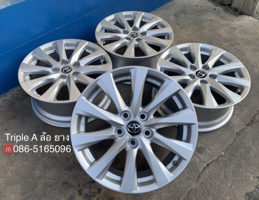 ล้อแม็กป้ายแดง 5รู114 Toyota Camry 2019 ขอบ 17 สวยกริ๊บ