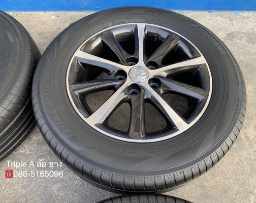 ล้อแม็ก 5รุ114 Toyota Camry Hibrid ขอบ 16 สีเทาหน้าเงา พร้อมยาง 215-60-16 Yokohama ปี 16 แม็กสวย ดอกยางหนา ล้อแม็ก 5รุ114 Toyota Camry Hibrid ขอบ 16 สีเทาหน้าเงา พร้อมยาง 215-60-16 Yokohama ปี 16 แม็กสวย ดอกยางหนา