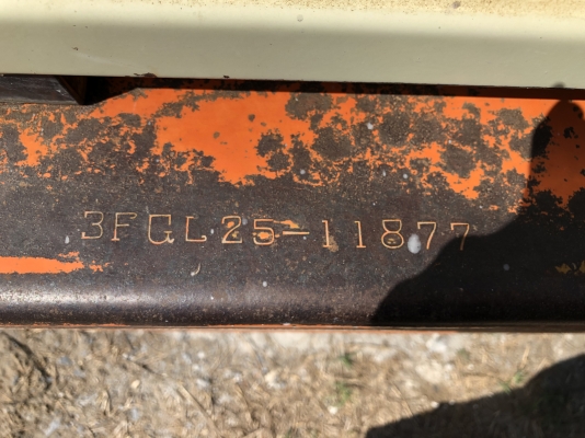 รถโฟล์คลิฟต์ เบนซิล2.3T ติดแก๊ส