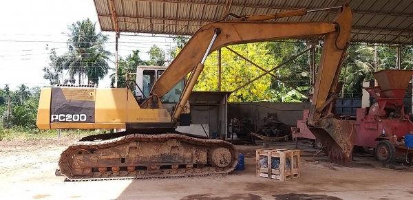 ขายแบคโอKOMATSU PC200-5 ช่วงล่างเต็มไฟตัดเอกสารอินวอยราคา 500,000 ขายแบคโอKOMATSU PC200-5 ช่วงล่างเต็มไฟตัดเอกสารอินวอยราคา 500,000
