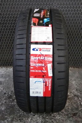 GT RADIAL SportActive 225/40R18 ปี19 ราคาเส้นละ 2,900 บาท GT RADIAL SportActive 225/40R18 ปี19 ราคาเส้นละ 2,900 บาท
