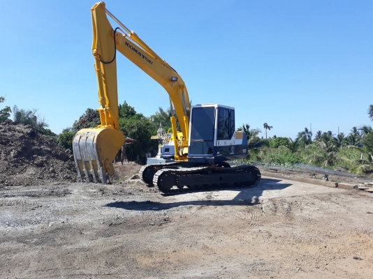 Komatsu PC120-5 ตัวเดินใหญ่ ไฟฟ้าตัด เครื่องดี ปั๊มแรง บูมสวยไม่มีร้าว เอว เฟรมใช้ได้ โซ่สวย ใบแทร็ก 50 cm มีแอร์ เอกสารซื้อขาย