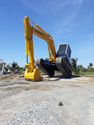Komatsu PC120-5 ตัวเดินใหญ่ ไฟฟ้าตัด เครื่องดี ปั๊มแรง บูมสวยไม่มีร้าว เอว เฟรมใช้ได้ โซ่สวย ใบแทร็ก 50 cm มีแอร์ เอกสารซื้อขาย