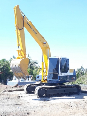 Komatsu PC120-5 ตัวเดินใหญ่ ไฟฟ้าตัด เครื่องดี ปั๊มแรง บูมสวยไม่มีร้าว เอว เฟรมใช้ได้ โซ่สวย ใบแทร็ก 50 cm มีแอร์ เอกสารซื้อขาย