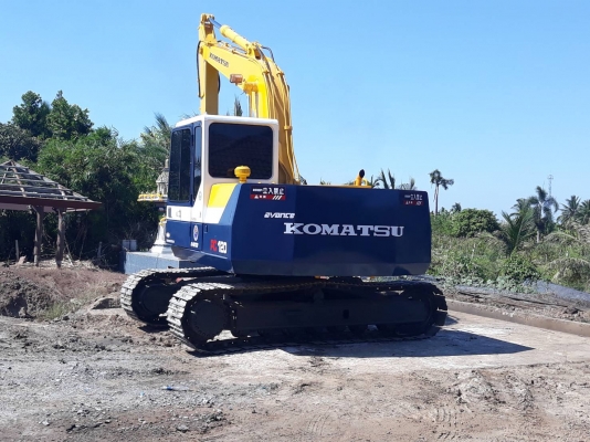 Komatsu PC120-5 ตัวเดินใหญ่ ไฟฟ้าตัด เครื่องดี ปั๊มแรง บูมสวยไม่มีร้าว เอว เฟรมใช้ได้ โซ่สวย ใบแทร็ก 50 cm มีแอร์ เอกสารซื้อขาย