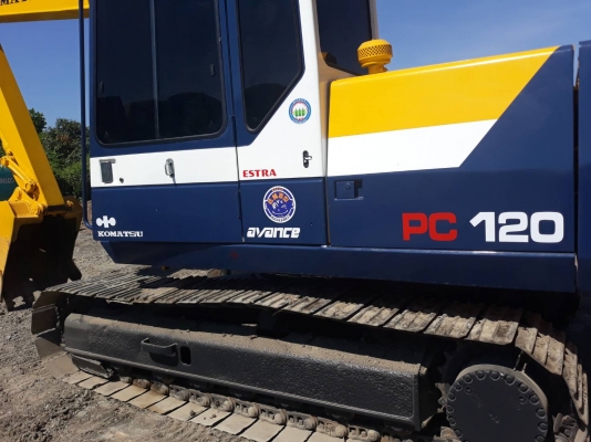 Komatsu PC120-5 ตัวเดินใหญ่ ไฟฟ้าตัด เครื่องดี ปั๊มแรง บูมสวยไม่มีร้าว เอว เฟรมใช้ได้ โซ่สวย ใบแทร็ก 50 cm มีแอร์ เอกสารซื้อขาย