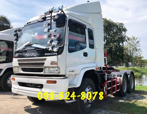 Isuzu 320 แรง ปี 47 เครื่องเกียร์เดิมดี ภายในครบ หัวสวย พร้อมใช้งาน