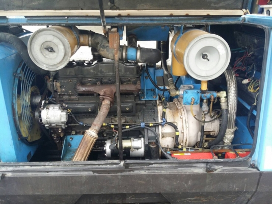 ขาย เครื่องปั๊มลม AIRMAN PDS 265 S เครื่อง Isuzu 4 BD พร้อมใช้งาน สนใจ 0909527888 โจ้