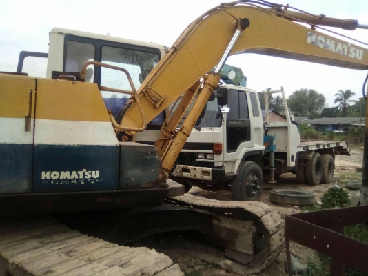 ปรับลดราคาเหลือ500,000ขายแบคโฮ KOMATSU PC120-5 คอลโทนสั้นราคา 530,000