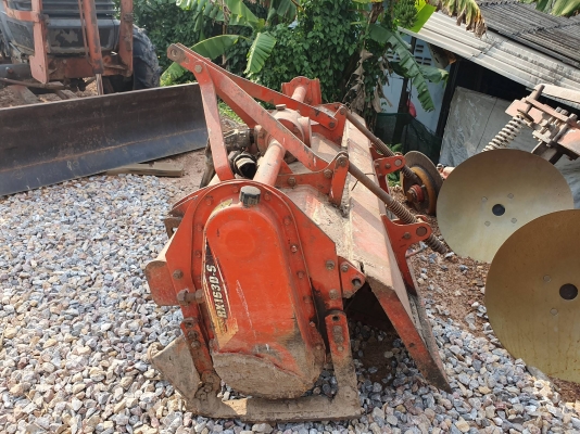 ขายรถไถมือสอง KUBOTA L3608 ดันหน้า+โรตารี่ รถใชงานได้ปกติ ราคาไม่แพง ราคา 210,000 # ร้านสามย่านแทรคเ