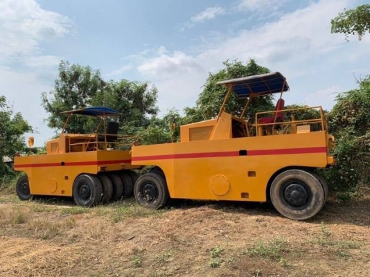 ขายเหมา 3 คัน 1,100,000 บาท  รถบดล้อยาง 9 ล้อ ยี่ห้อ KAWAZAKI KR15B 1คัน และ SAKAI TS7409  2 คัน เก็บงานสวยกิ๊ก เอกสารเล่มทะเบียนครบ 3 คัน พร้อมโอน   SAKAI TS7409 ขายแยกคันละ 495,000 รถบดล้อยาง 9 ล้อ สภาพสวยสุดยอด พร้อมใข้ เครื่องดี เกียร์แรง ยางใหม่ เอกส