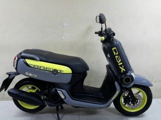 Yamaha QBIX รีโมท Keyless ABS โฉมใหม่ล่าสุด 1400 กม. สภาพนางฟ้า เอกสารครบพร้อมโอน