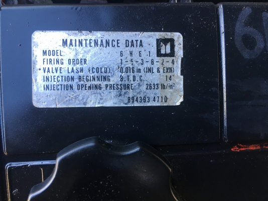 6HE1-195. เก่านอกติดดีฟีนิม พร้อมใช้งาน 6HE1-195. เก่านอกติดดีฟีนิม พร้อมใช้งาน