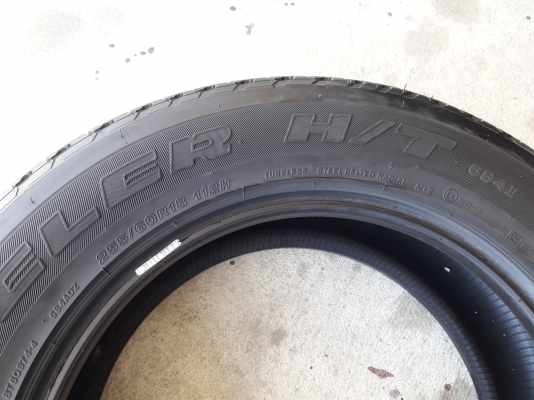 ยาง255/60/18 ปี18 BRIDGESTONE DUELER HT684 4 เส้น ยาง255/60/18 ปี18 BRIDGESTONE DUELER HT684 4 เส้น