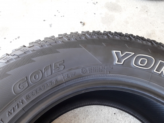 ยาง265/65/17 ปี17  YOKOHAMA GEOLANDAR AT  4 เส้น